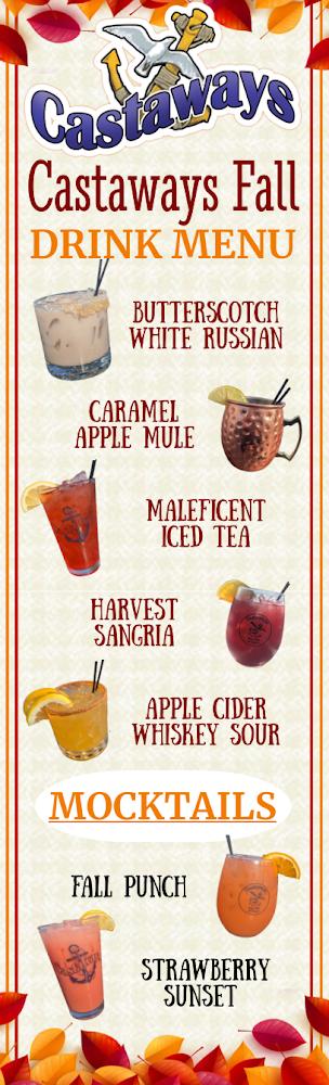 Castaways - Menu Scan 3